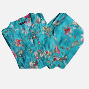 Aqua Green Muslin Set