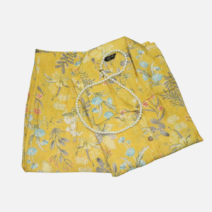 Sunlit Blossom Cotton Kurta Set